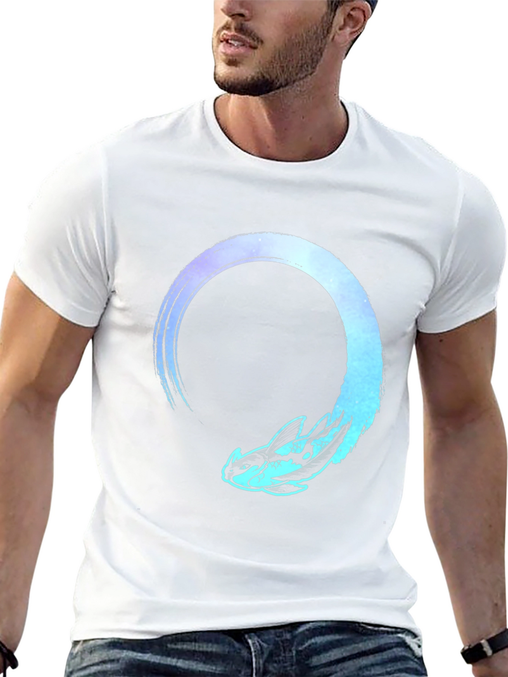 Night Fury T-Shirt - Dragon Zen Circle Design