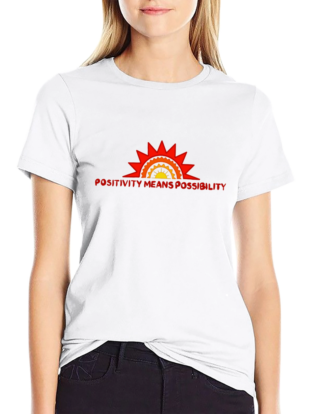 Positivity Means Possibility Graphic T-Shirt