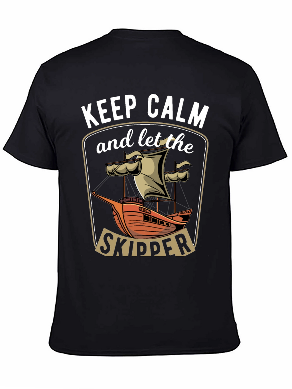 Keep Calm Skipper Graphic T-Shirt