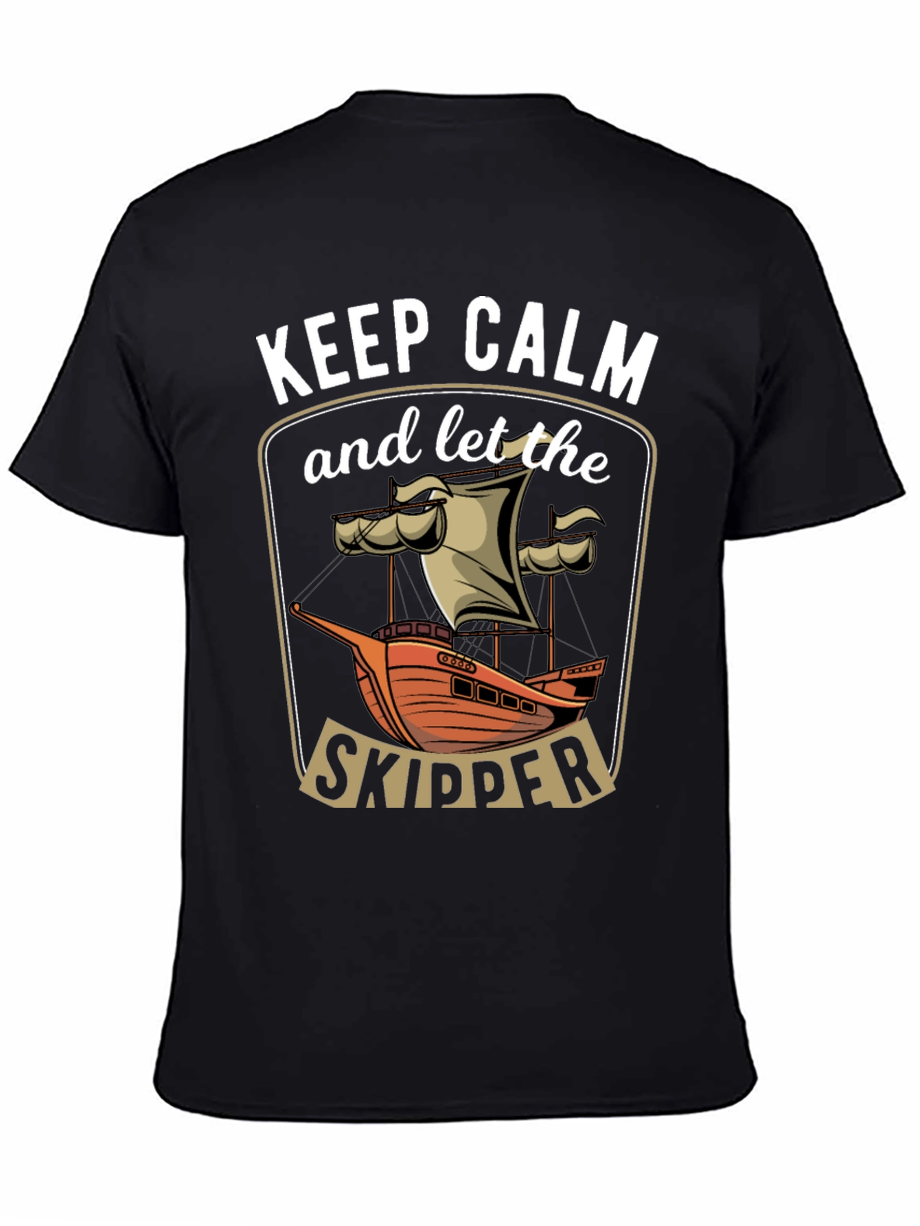Keep Calm Skipper Graphic T-Shirt