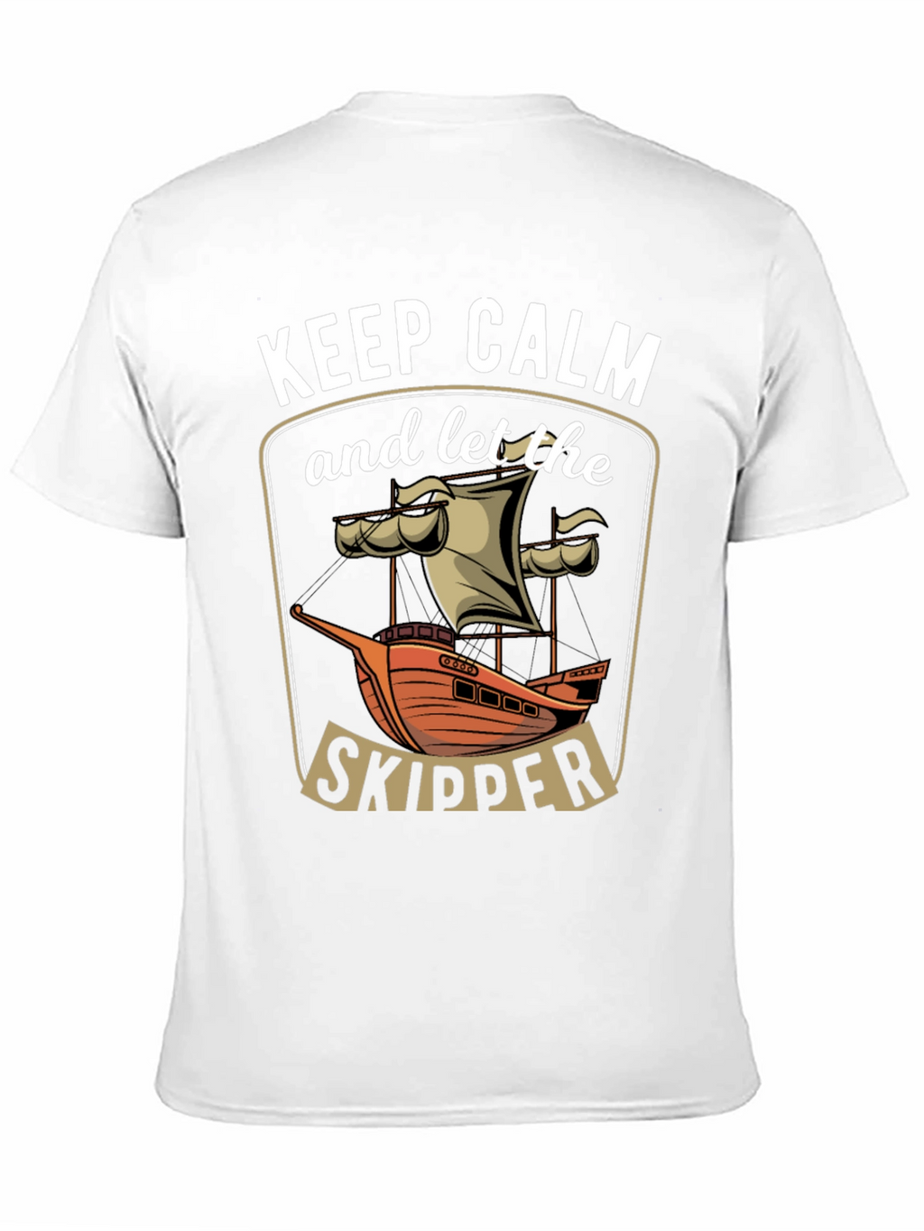 Keep Calm Skipper Graphic T-Shirt