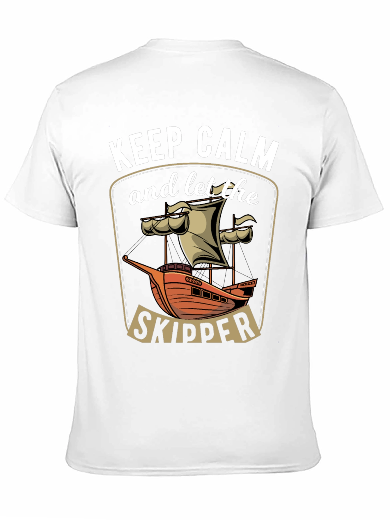 Keep Calm Skipper Graphic T-Shirt
