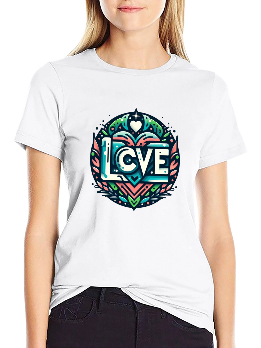 Love Graphic T-Shirt - Cool Design