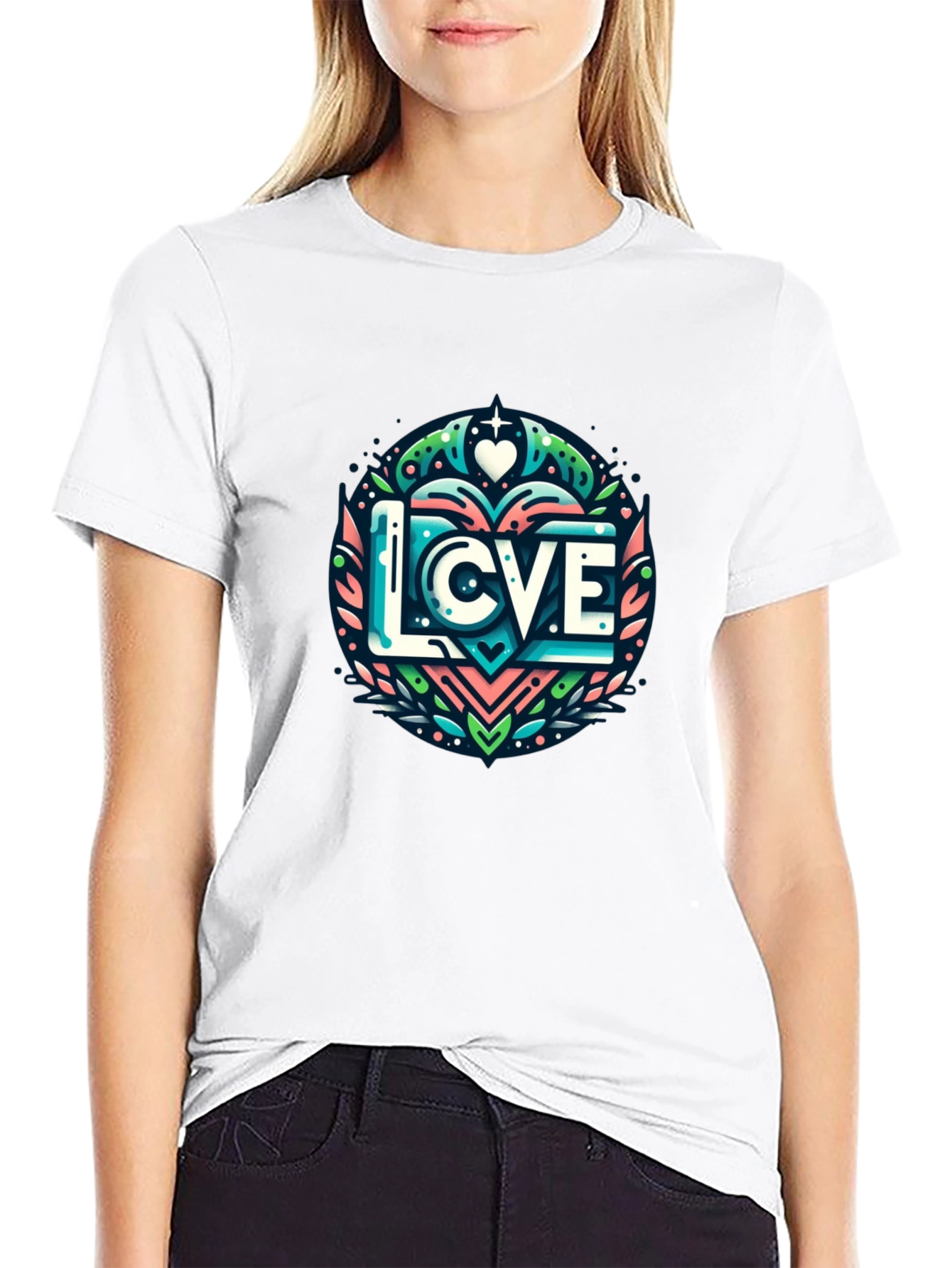 Love Graphic T-Shirt - Cool Design
