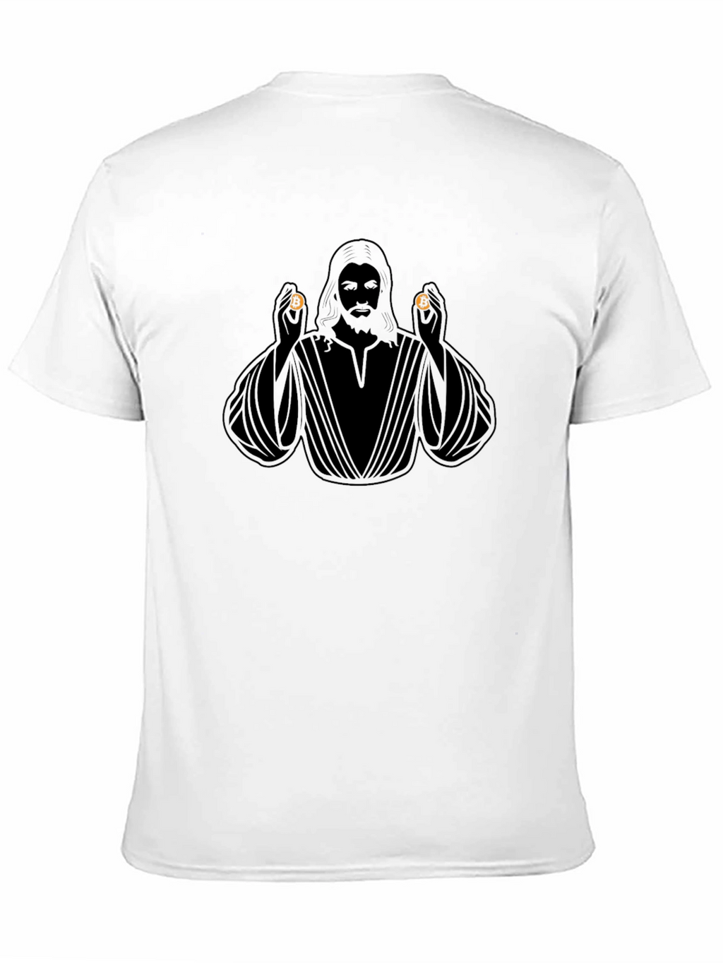 Bitcoin Jesus Black T-Shirt