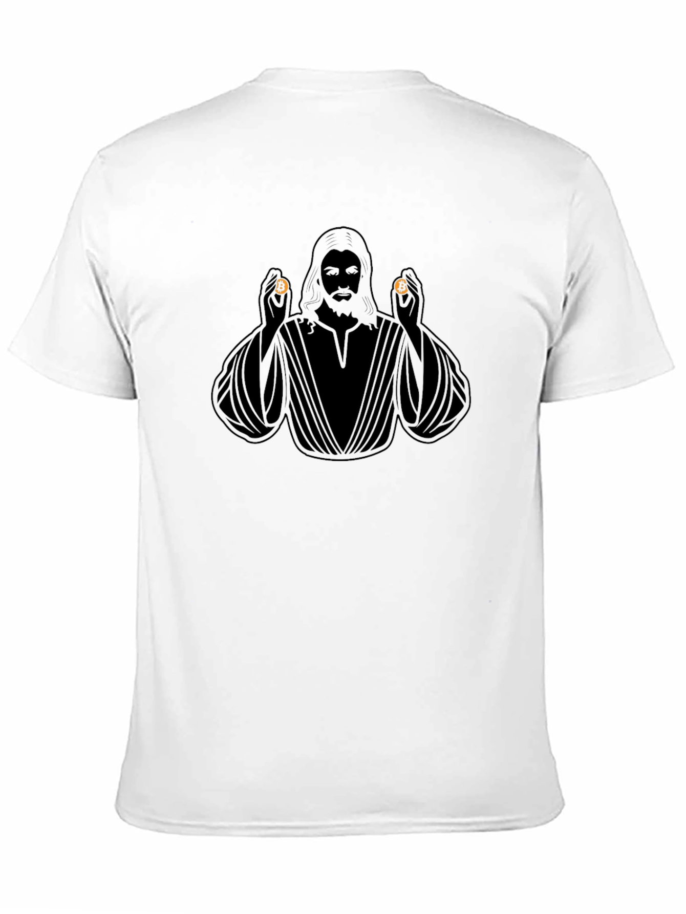 Bitcoin Jesus Black T-Shirt