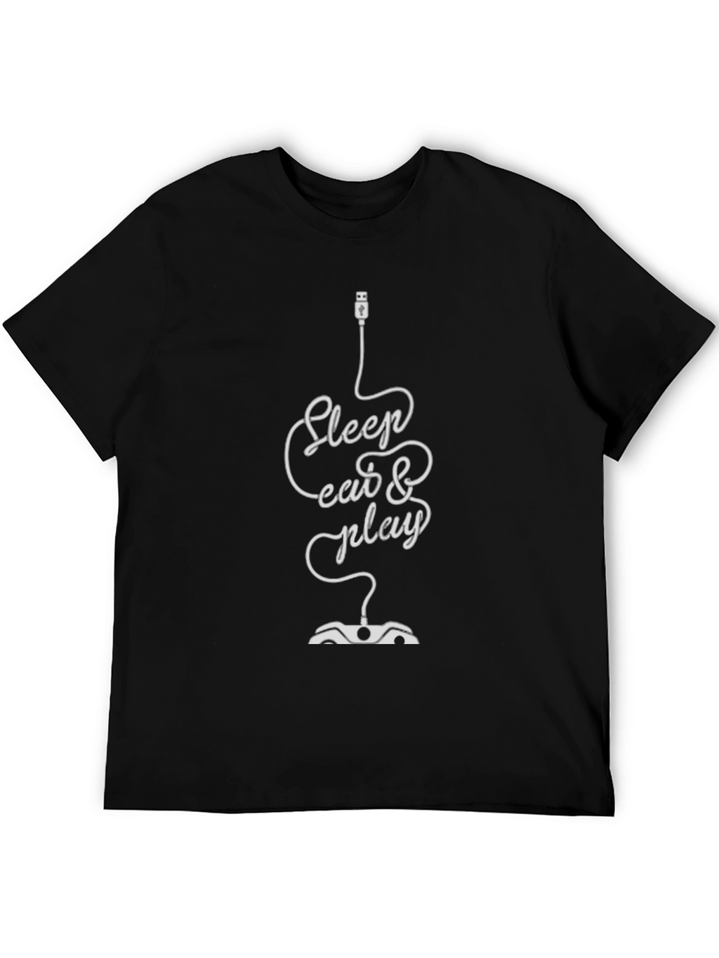 Gamer T-Shirt - Sleep Eat & Play