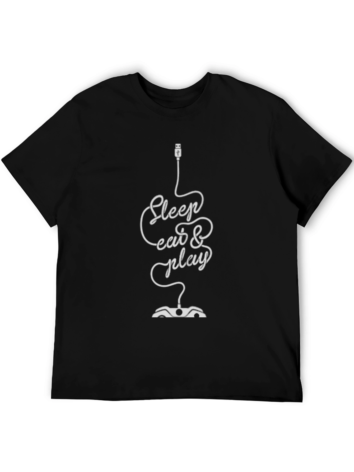 Gamer T-Shirt - Sleep Eat & Play