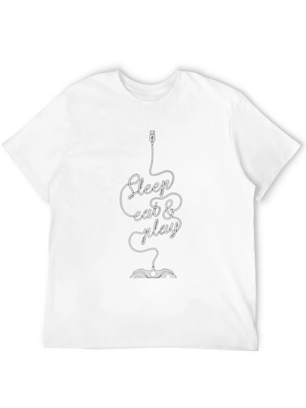 Gamer T-Shirt - Sleep Eat & Play