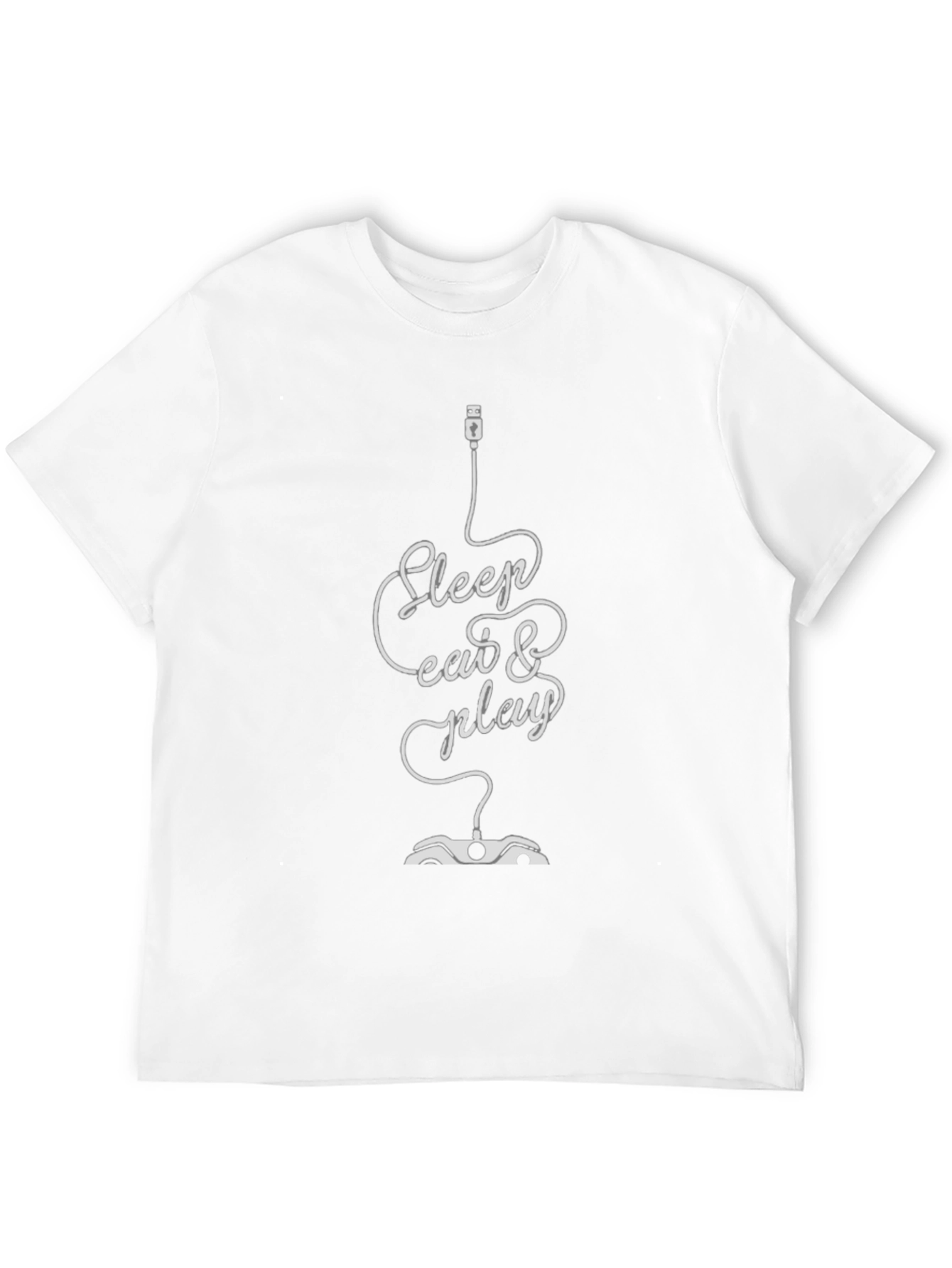 Gamer T-Shirt - Sleep Eat & Play