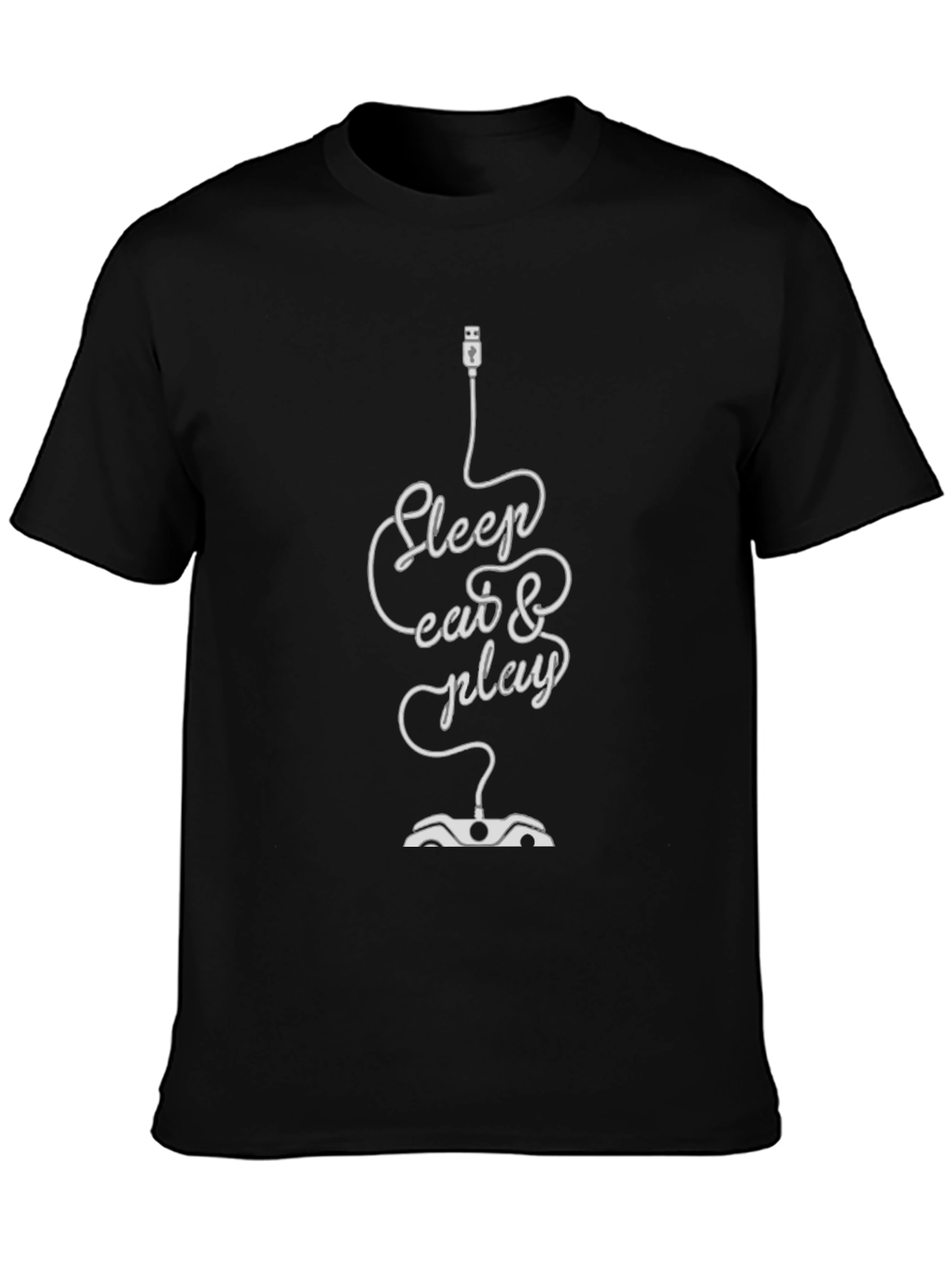 Gamer T-Shirt - Sleep Eat & Play