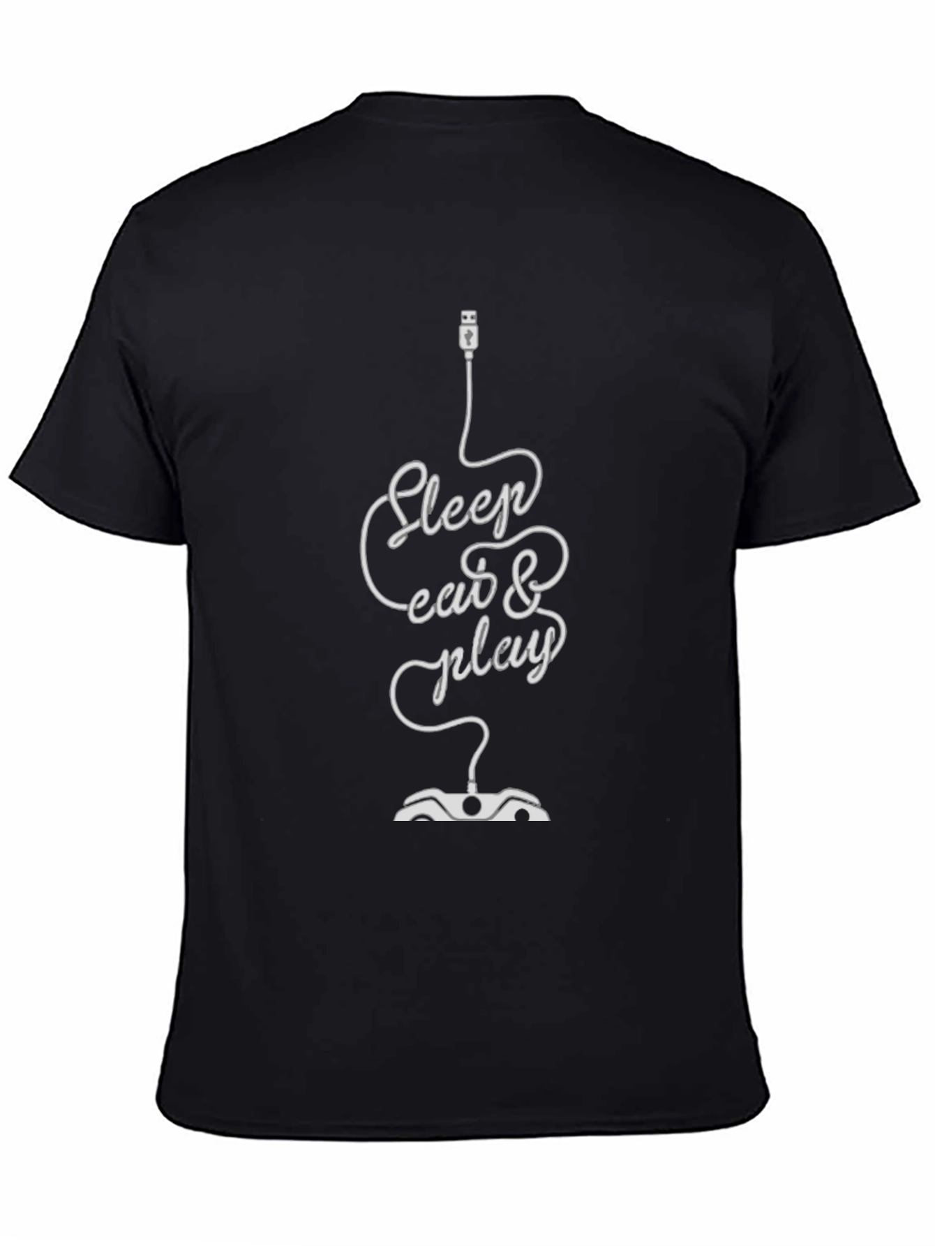 Gamer T-Shirt - Sleep Eat & Play