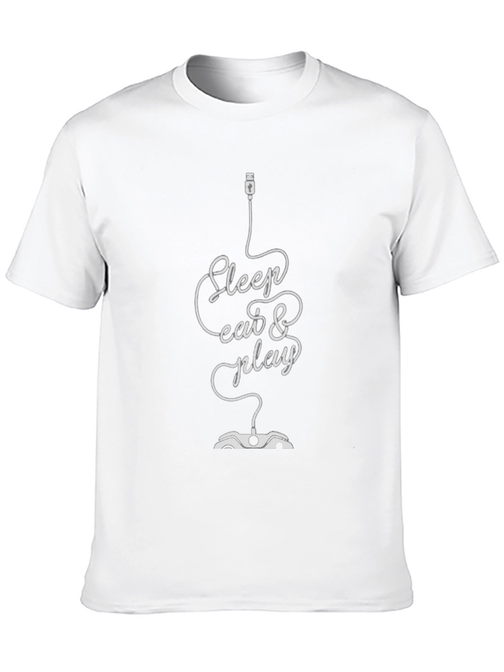 Gamer T-Shirt - Sleep Eat & Play