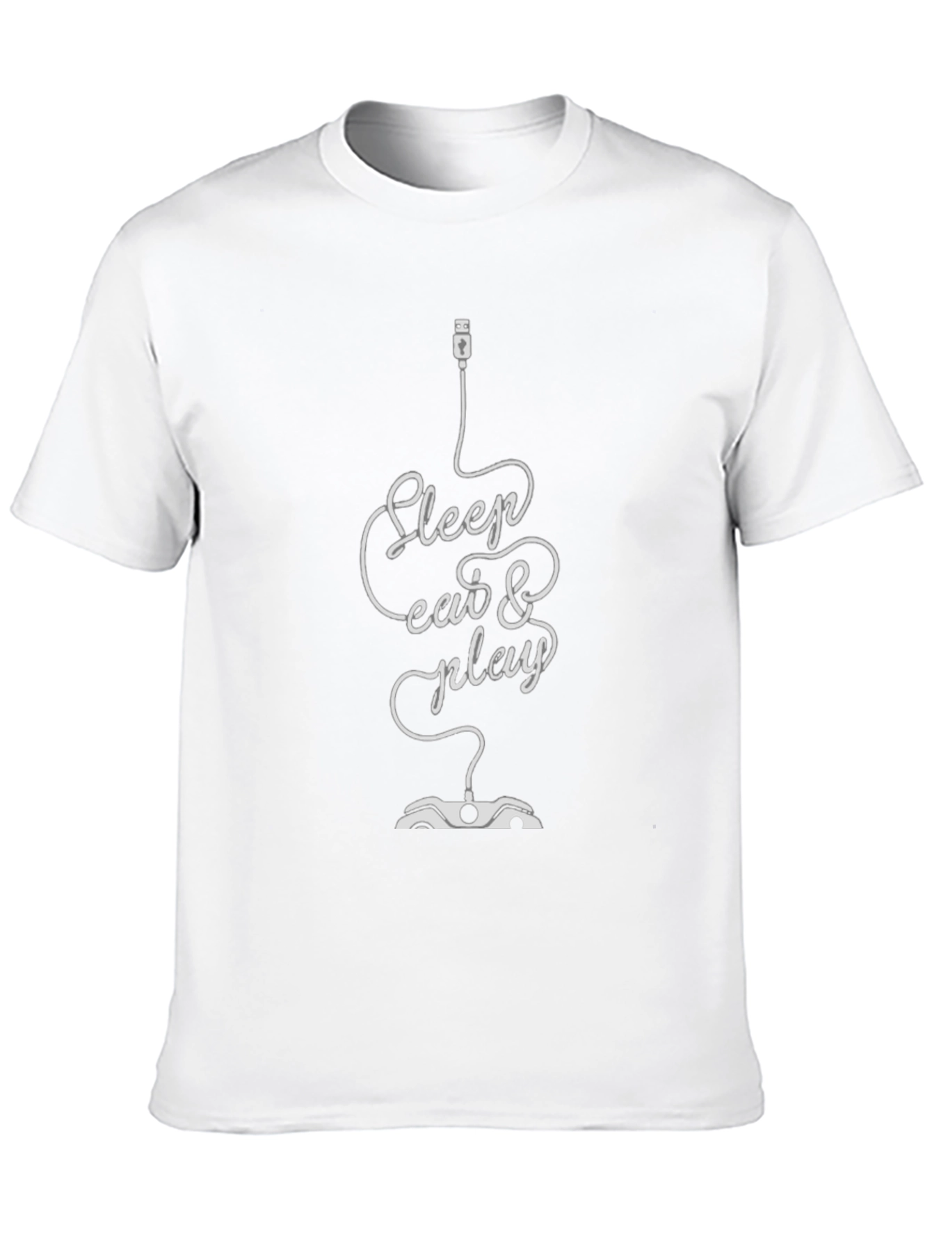 Gamer T-Shirt - Sleep Eat & Play