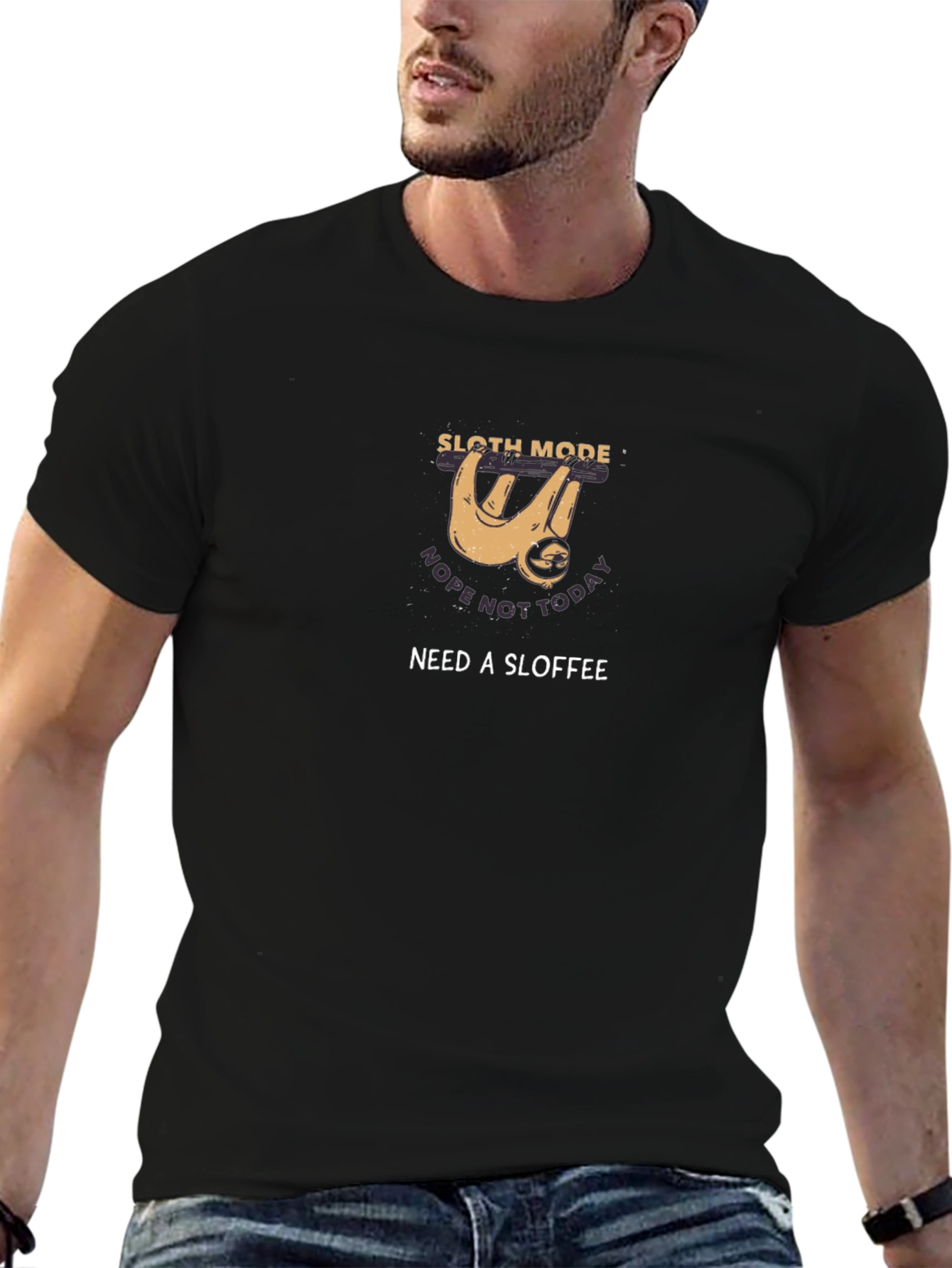 Sloth Mode T-Shirt - Need a Sloffee