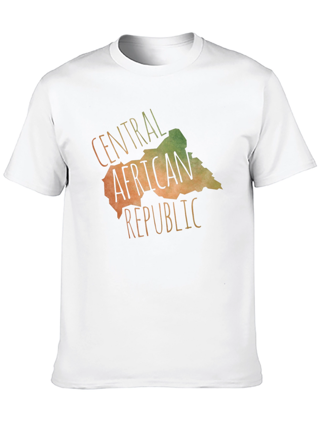 Central African Republic Map T-Shirt
