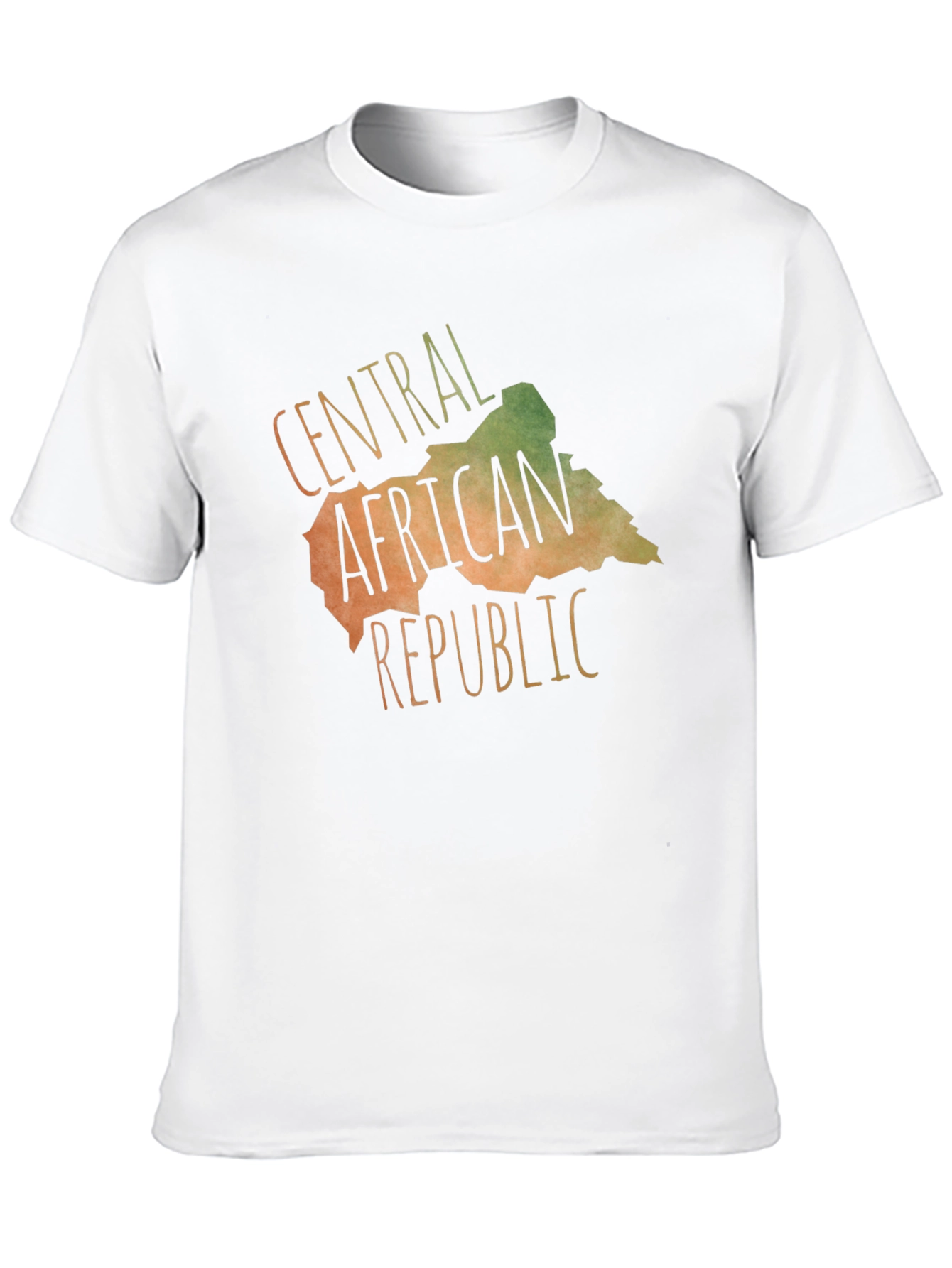 Central African Republic Map T-Shirt