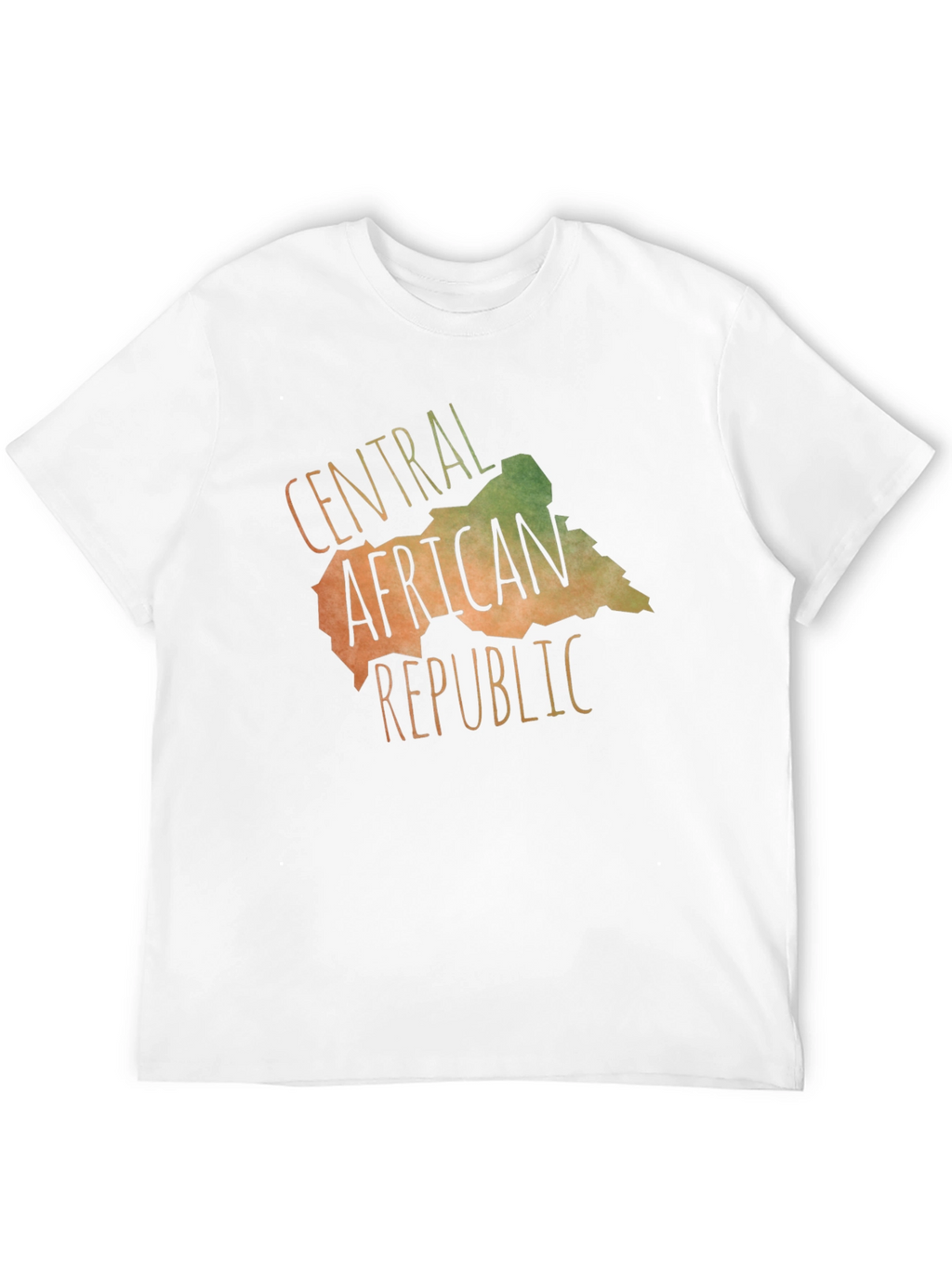 Central African Republic Map T-Shirt