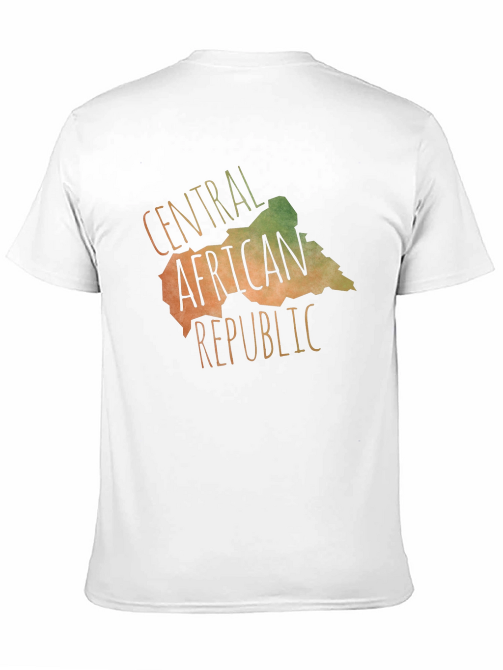 Central African Republic Map T-Shirt