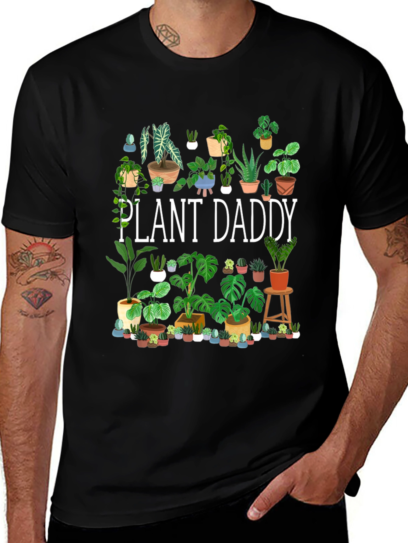 Plant Daddy T-Shirt - Gardener Gift