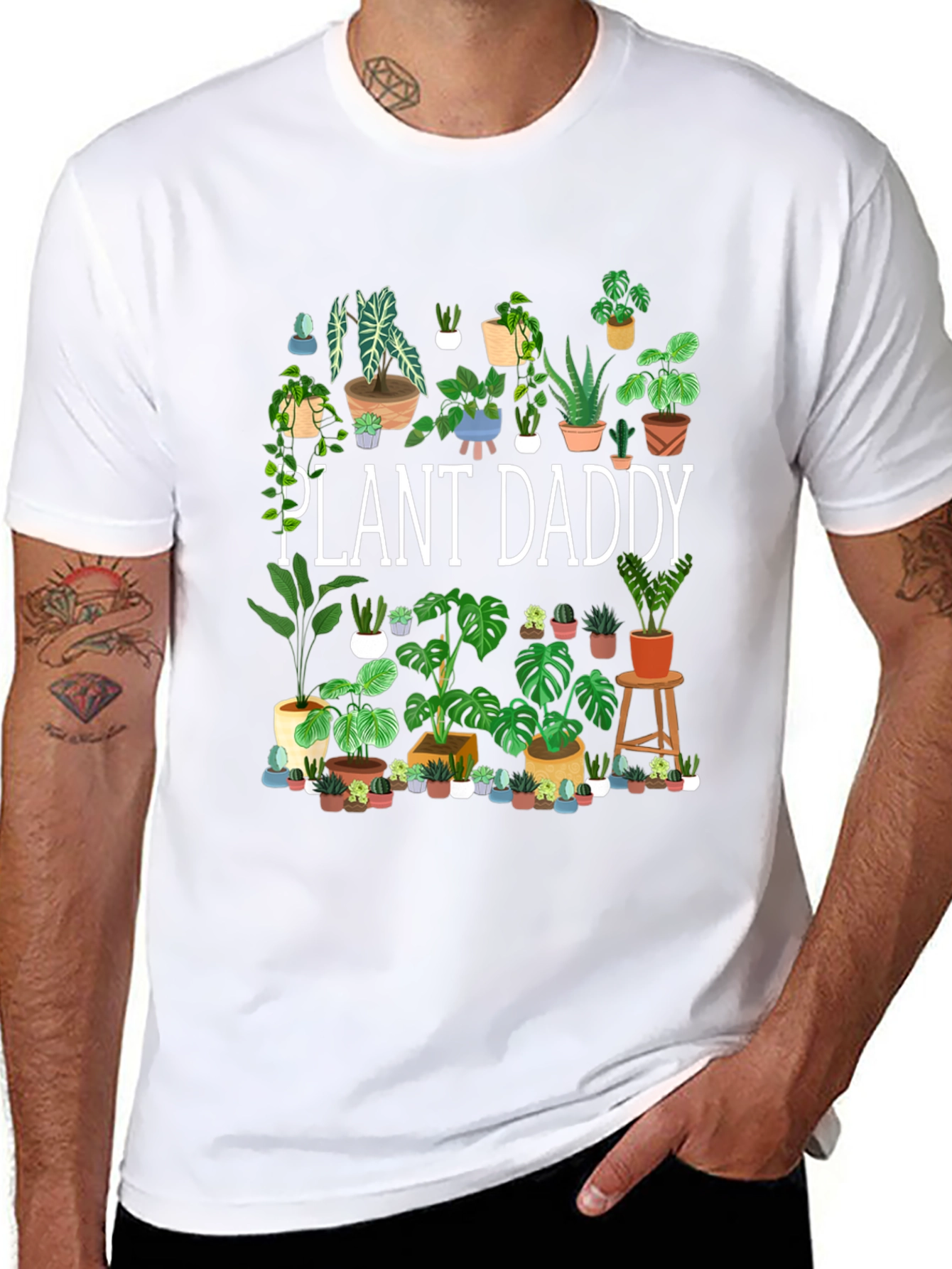 Plant Daddy T-Shirt - Gardener Gift