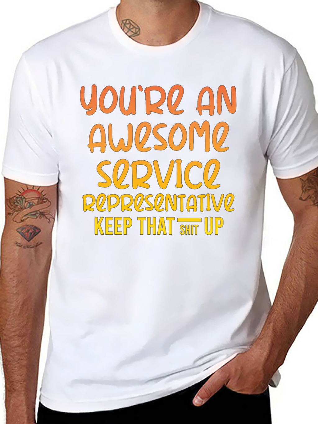 Awesome Service Representative Graphic Tee