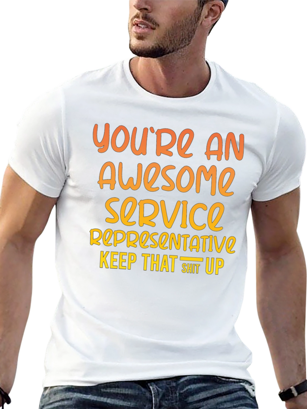 Awesome Service Representative Graphic Tee