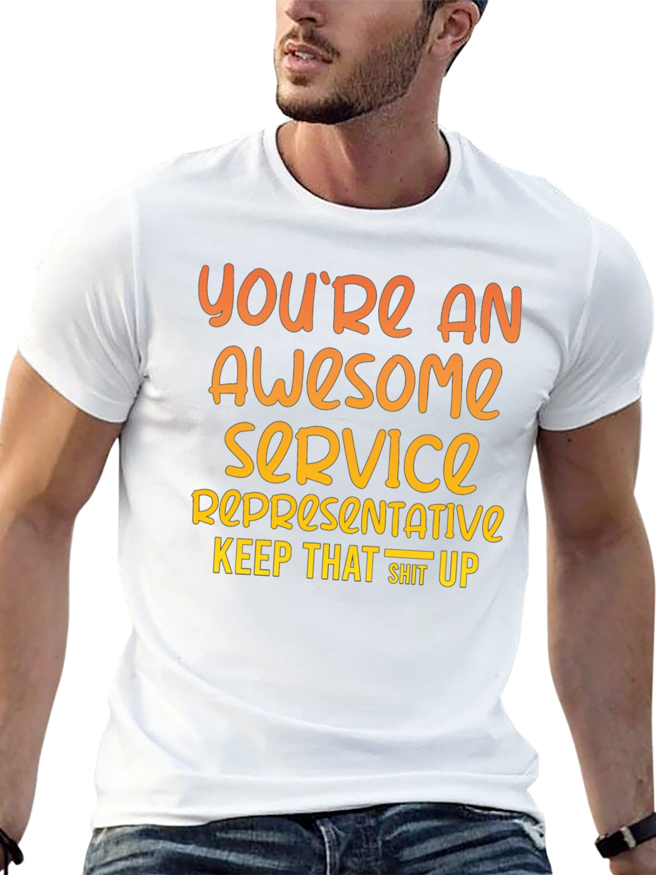 Awesome Service Representative Graphic Tee