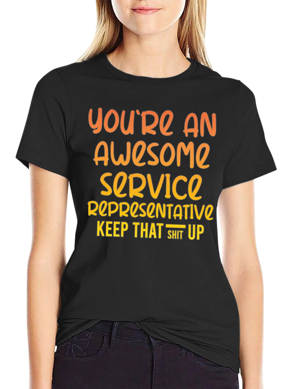 Awesome Service Representative Graphic Tee