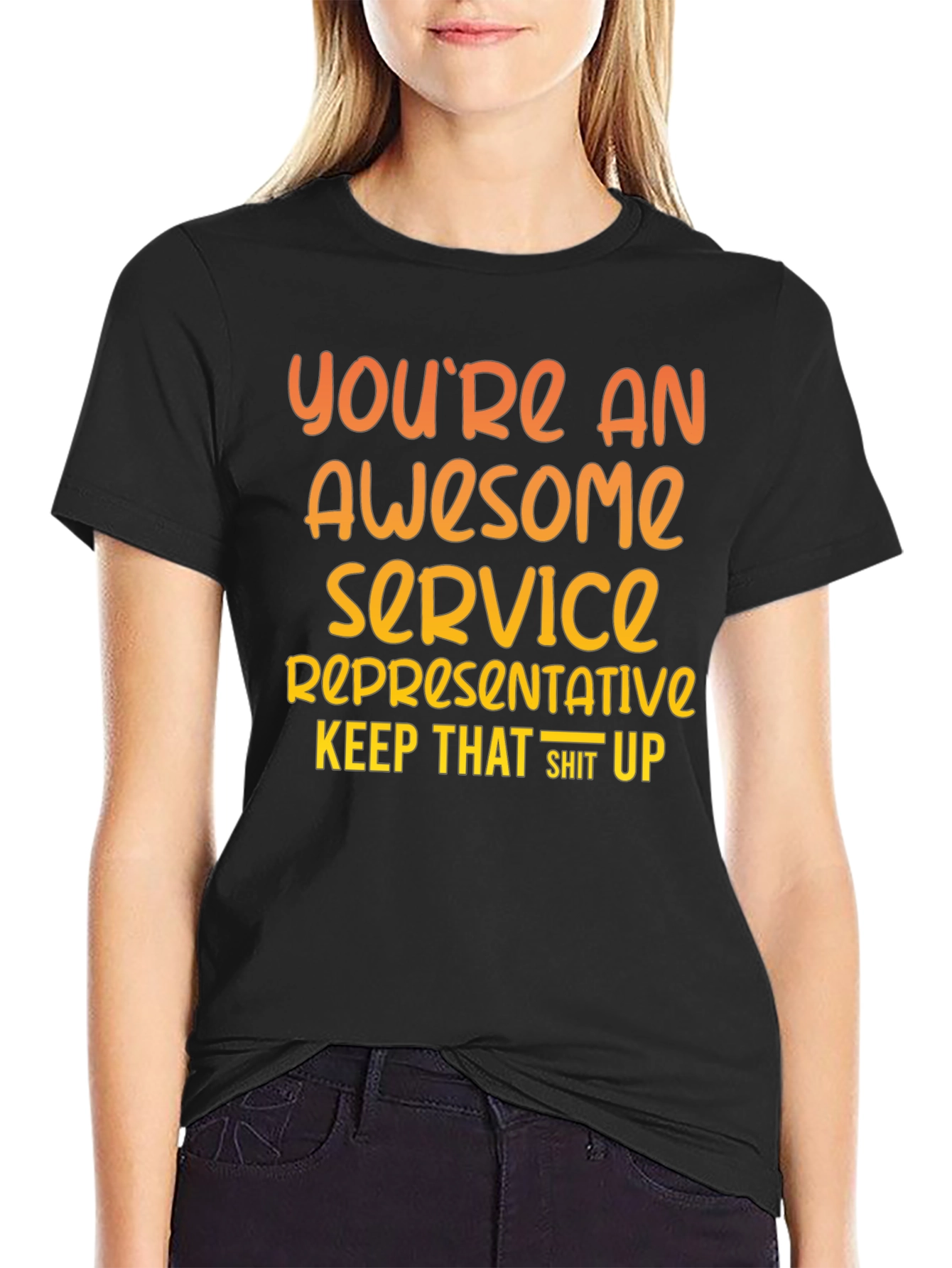 Awesome Service Representative Graphic Tee