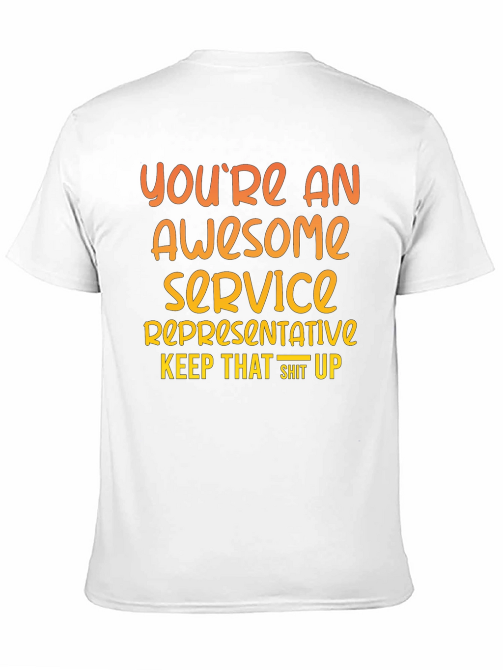 Awesome Service Representative Graphic Tee