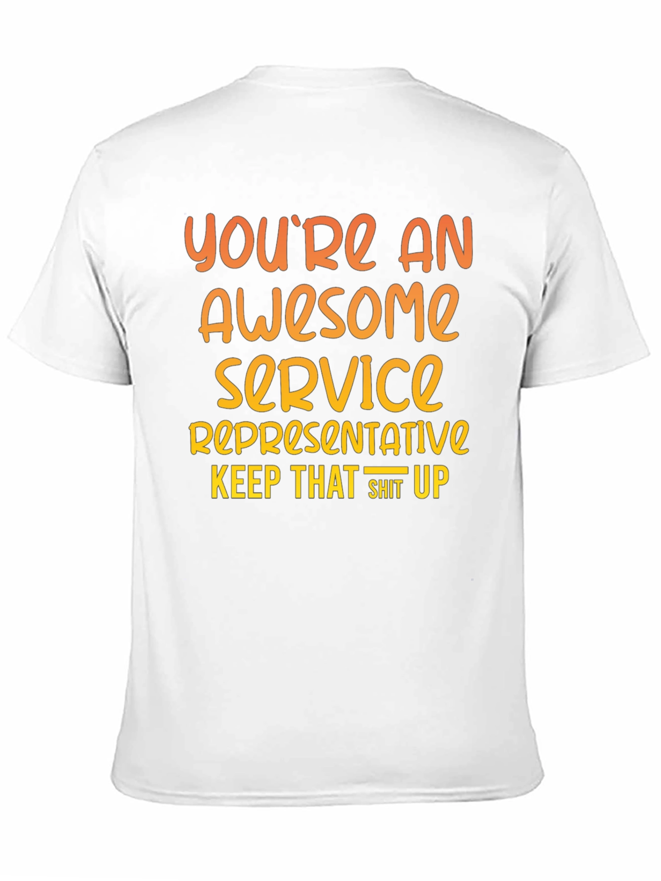 Awesome Service Representative Graphic Tee