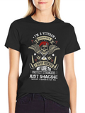 Veteran Godfather T-Shirt - I Have Risked My Life