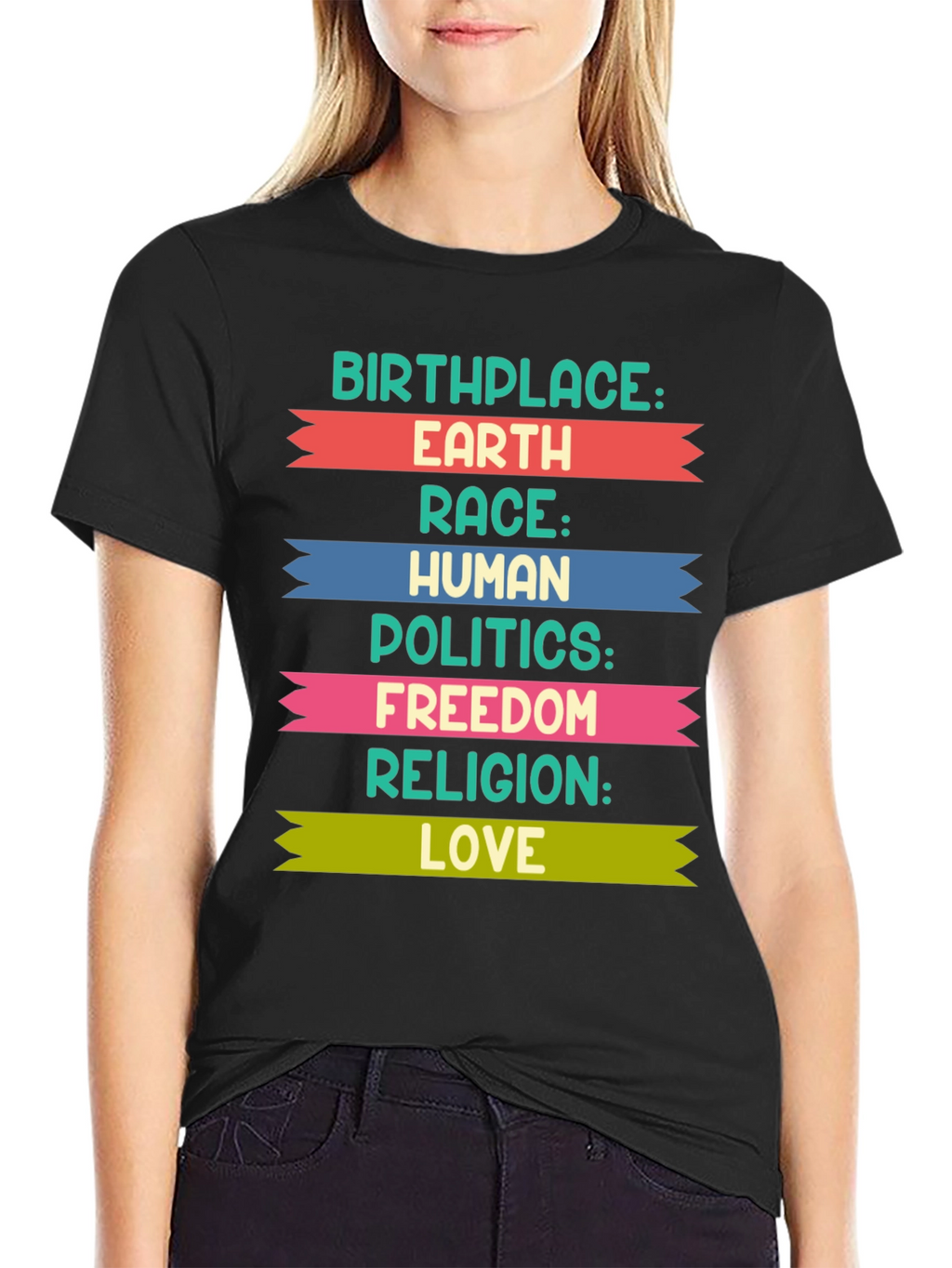Birthplace Earth Human Equality T-Shirt