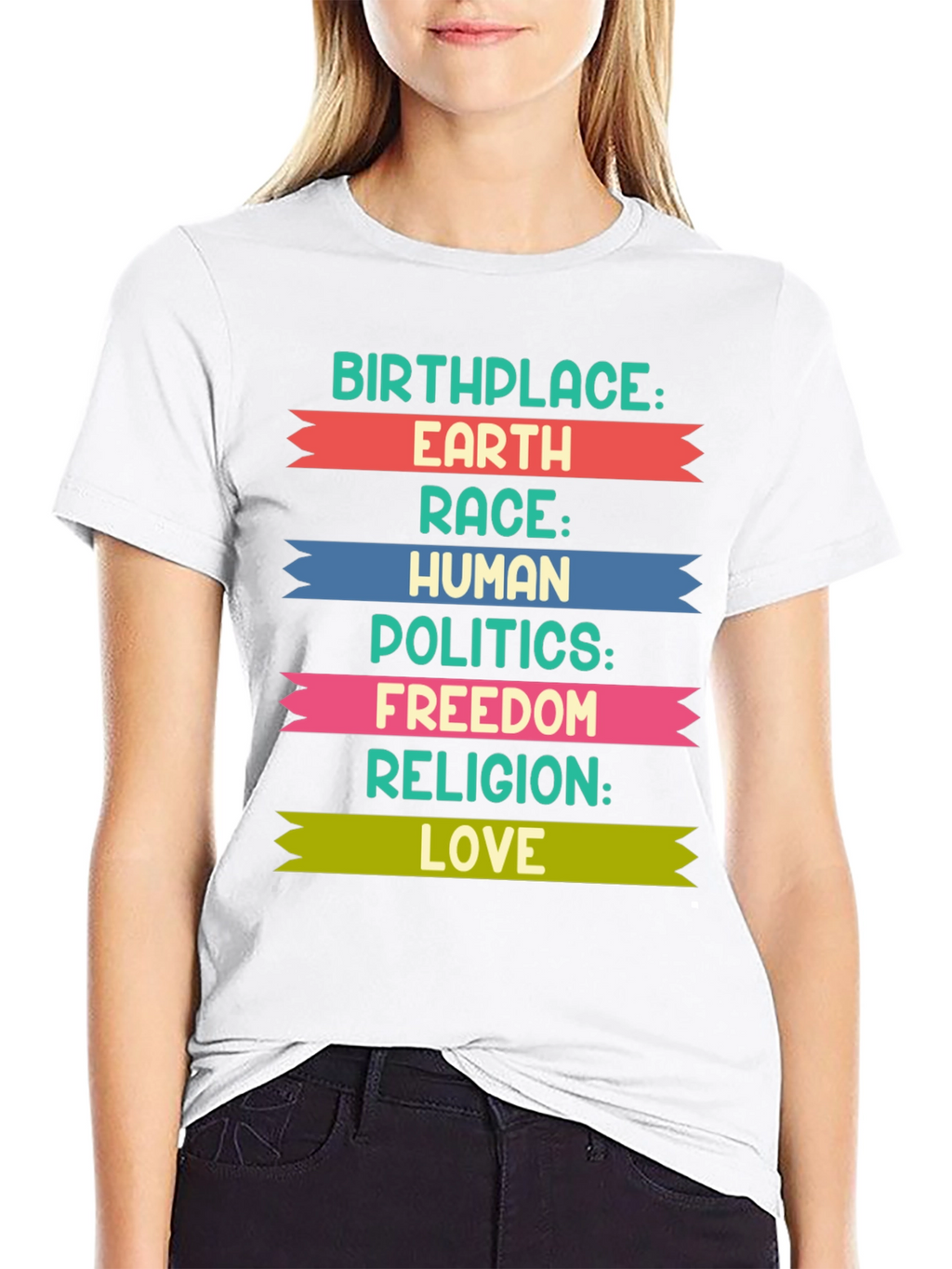 Birthplace Earth Human Equality T-Shirt