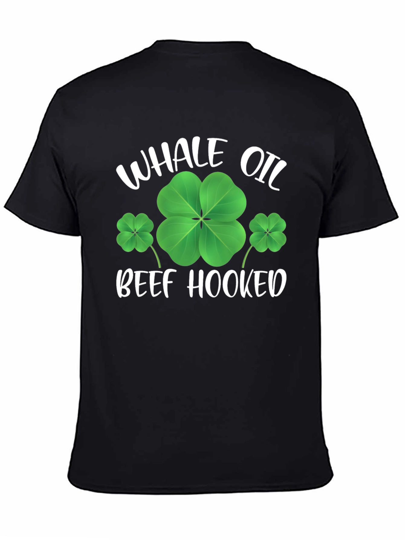 Whale Oil Beef Hooked St. Patricks Day Tee