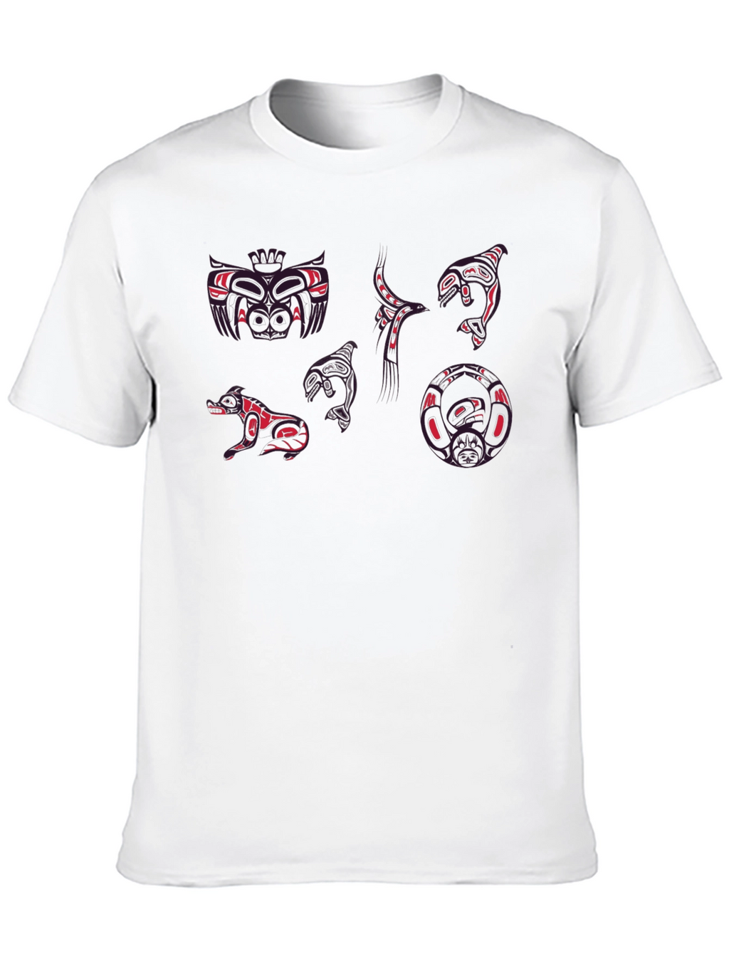 Graphic Print Crew Neck T-Shirt