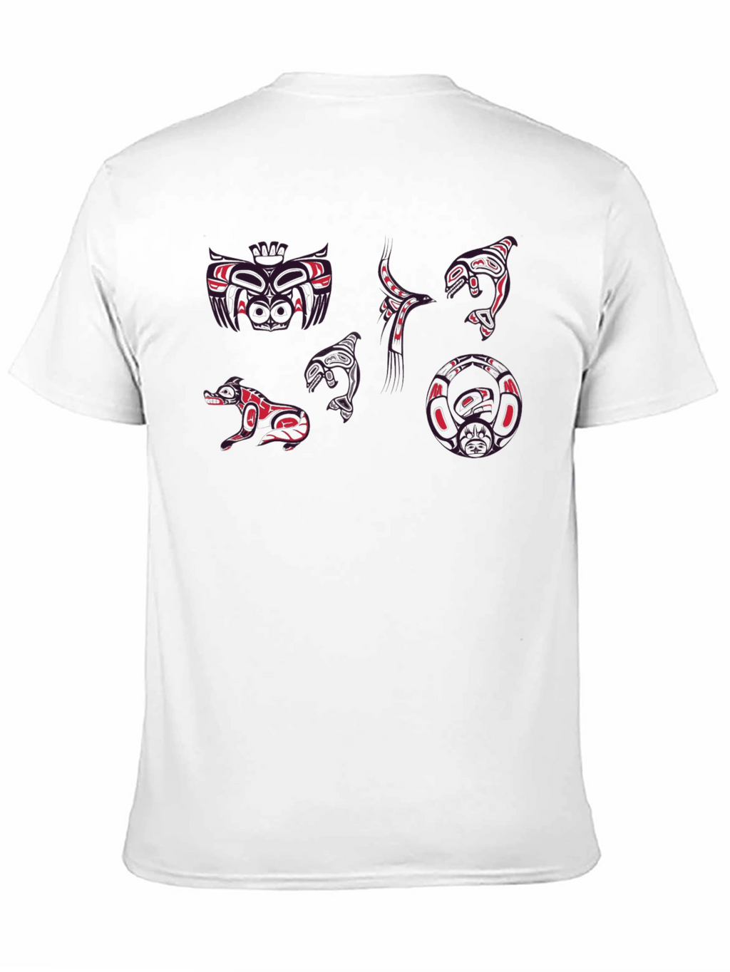Graphic Print Crew Neck T-Shirt