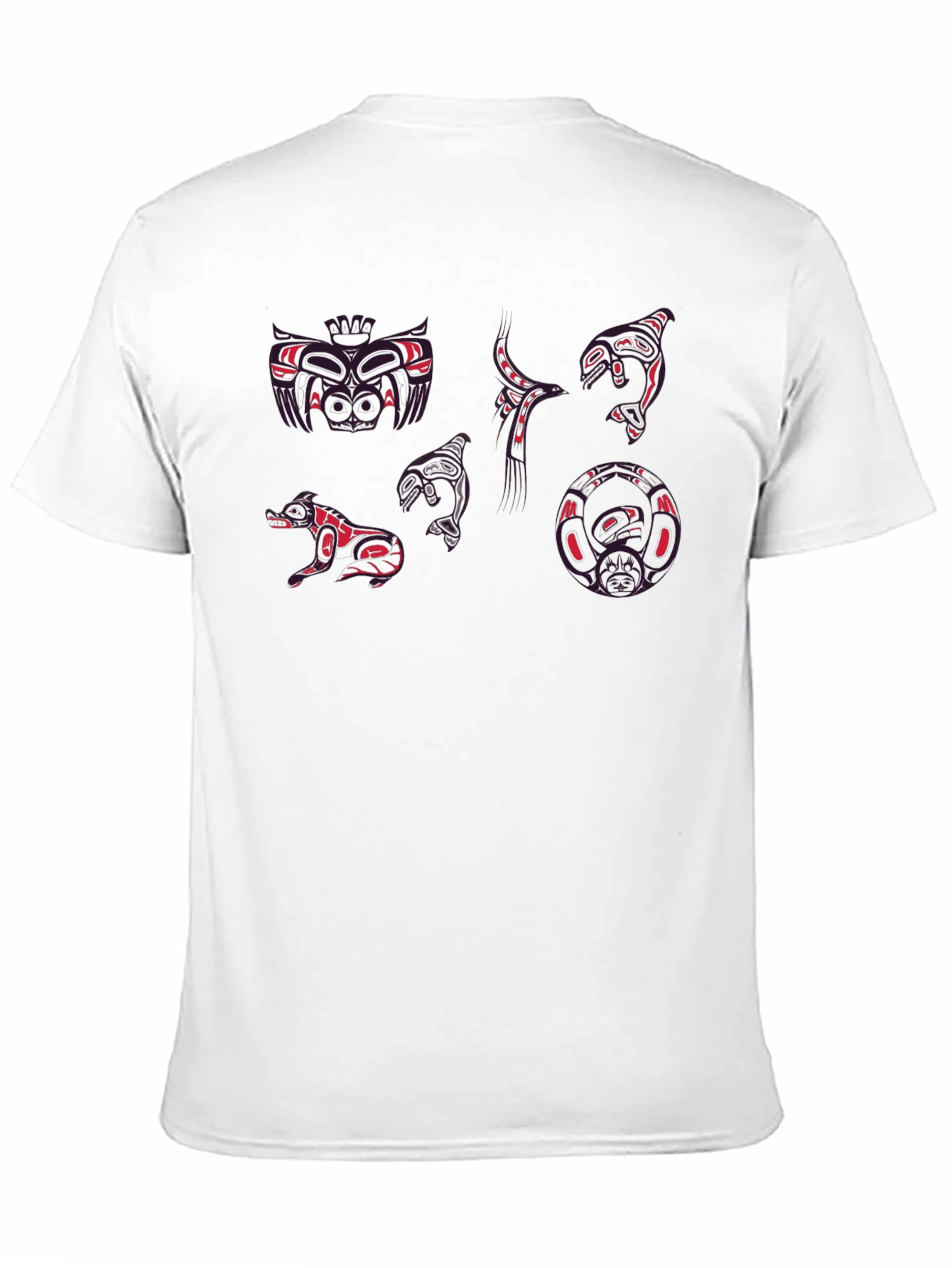 Graphic Print Crew Neck T-Shirt