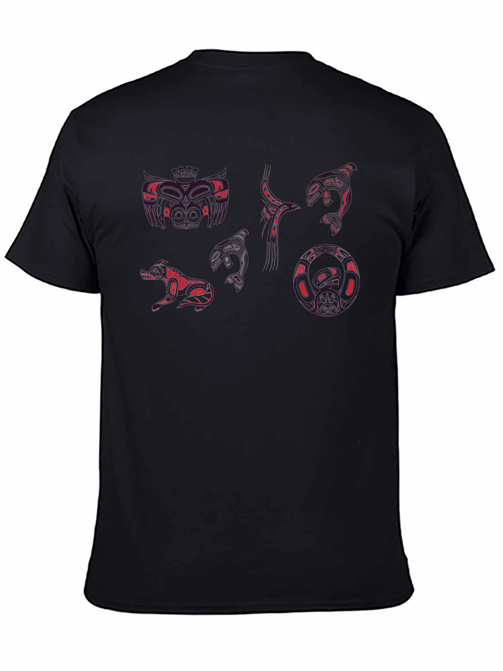 Graphic Print Crew Neck T-Shirt