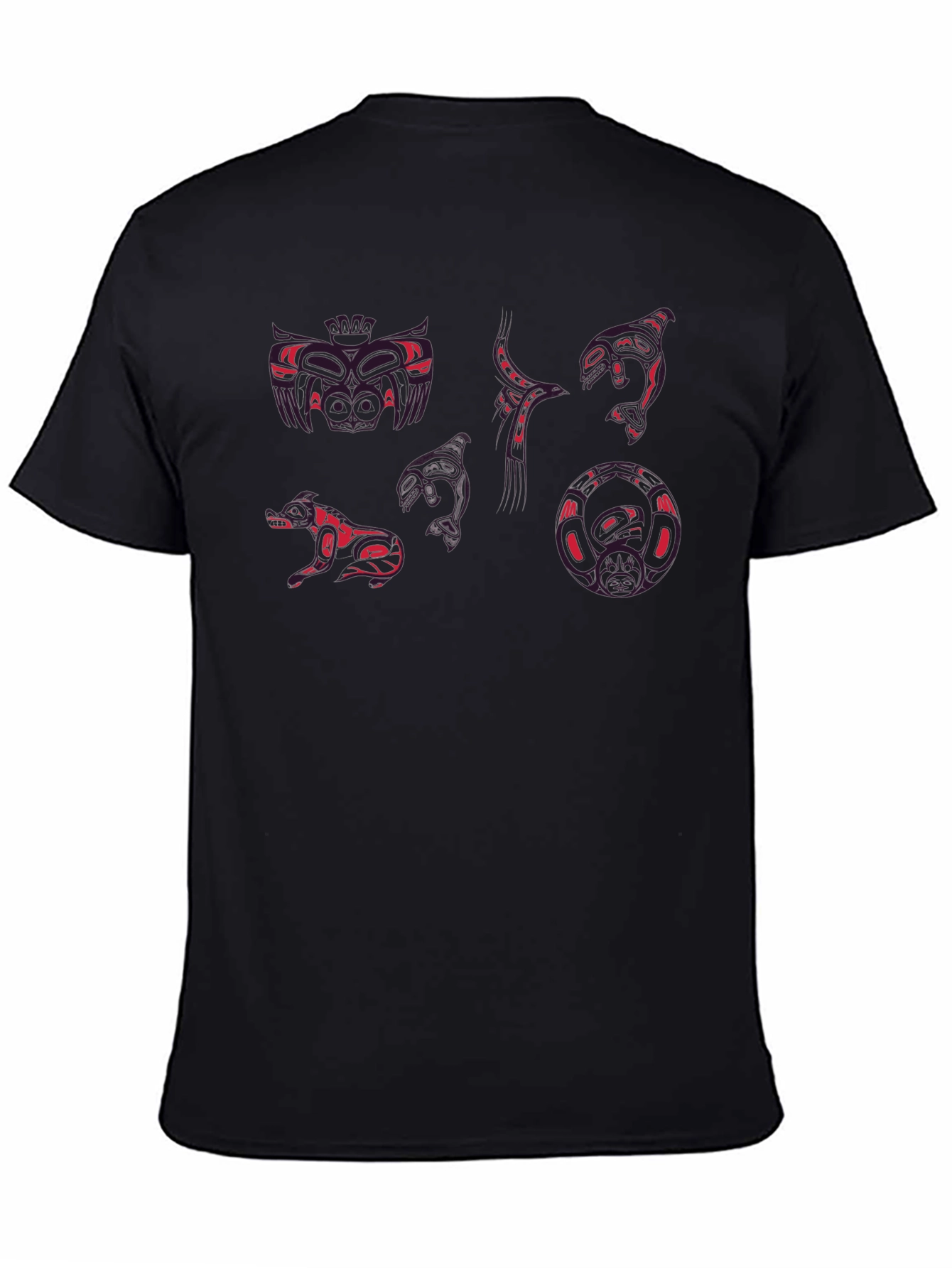Graphic Print Crew Neck T-Shirt