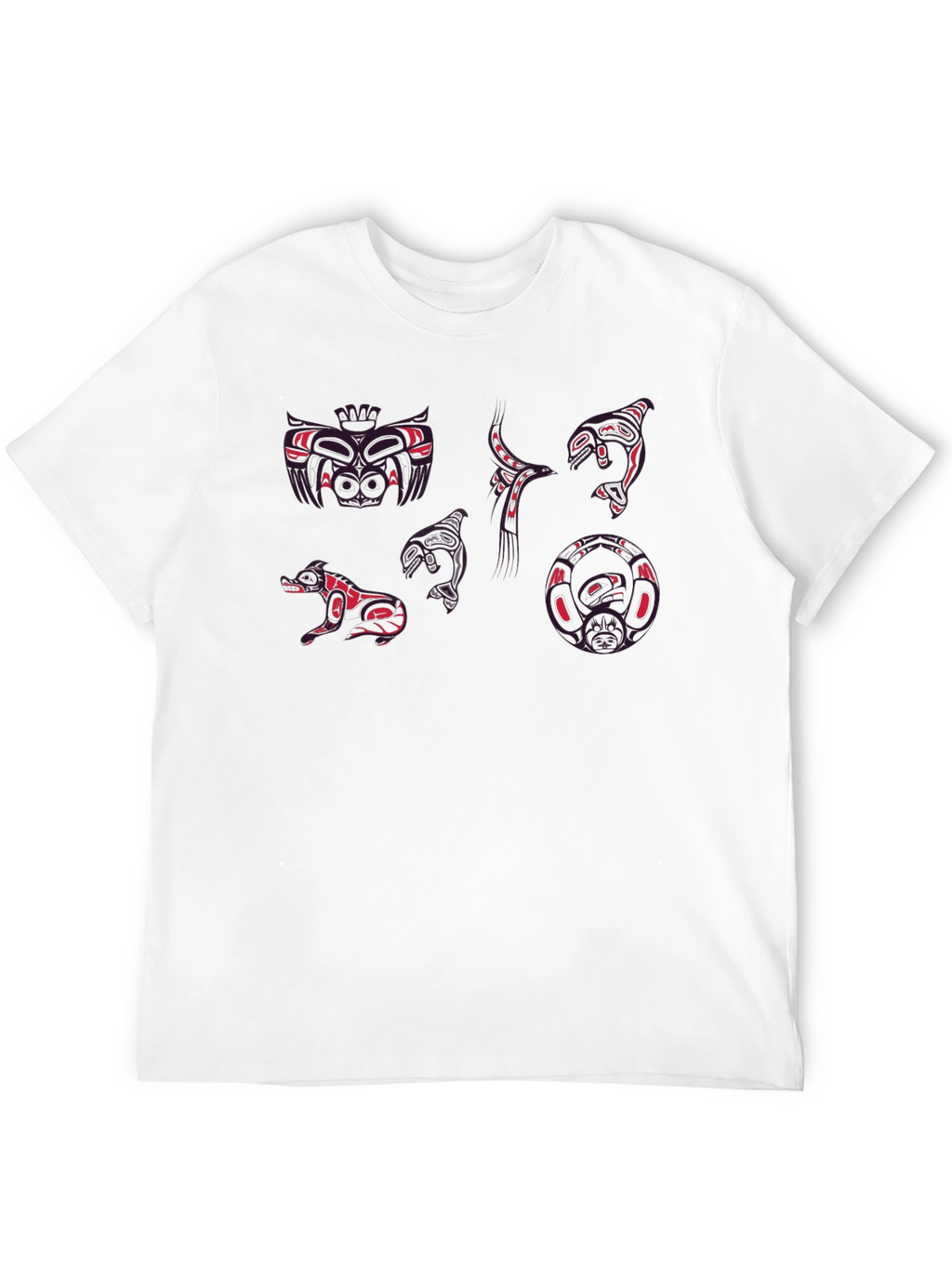 Graphic Print Crew Neck T-Shirt