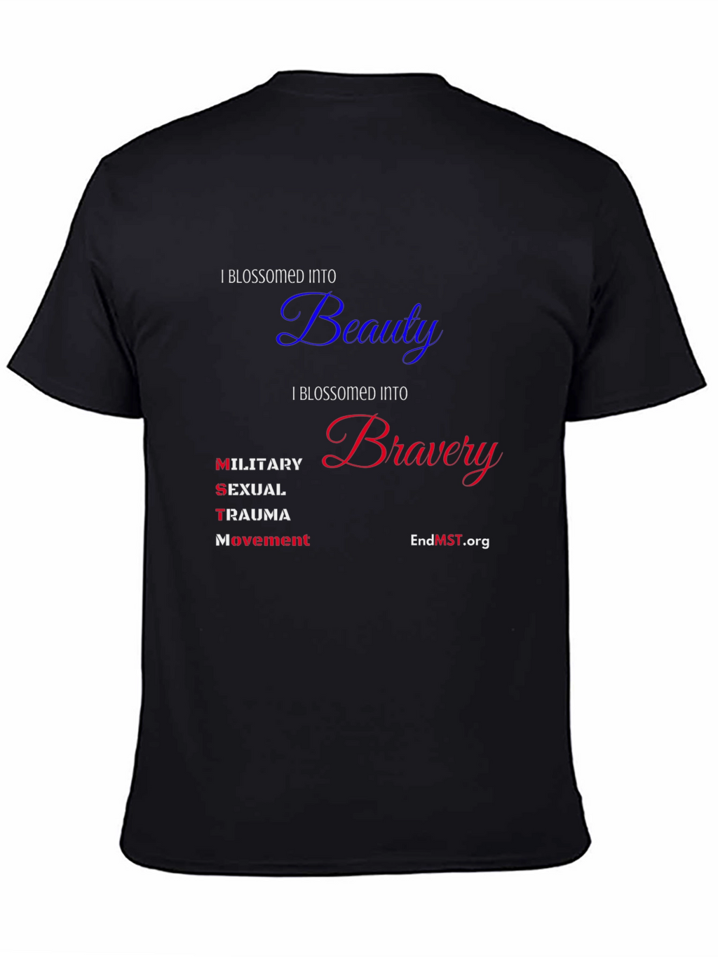 I Blossomed Into Beauty and Bravery Tee