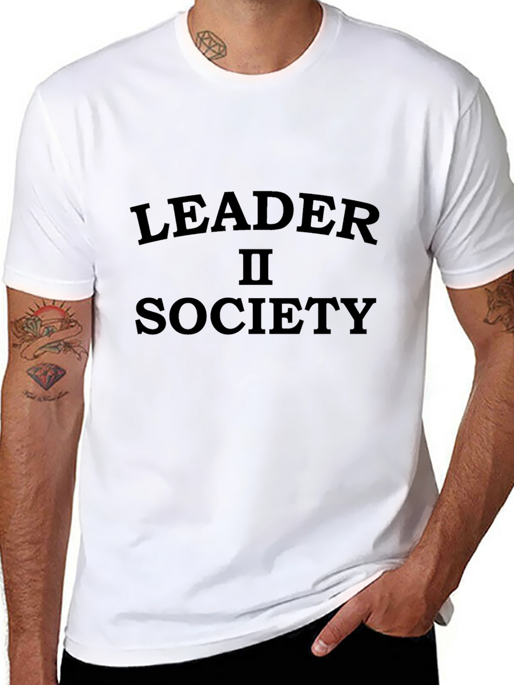Leader II Society Black T-Shirt
