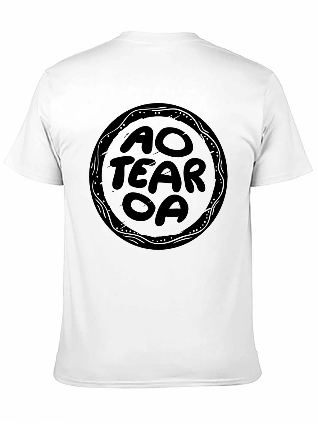 Aotearoa Graphic T-Shirt - Black