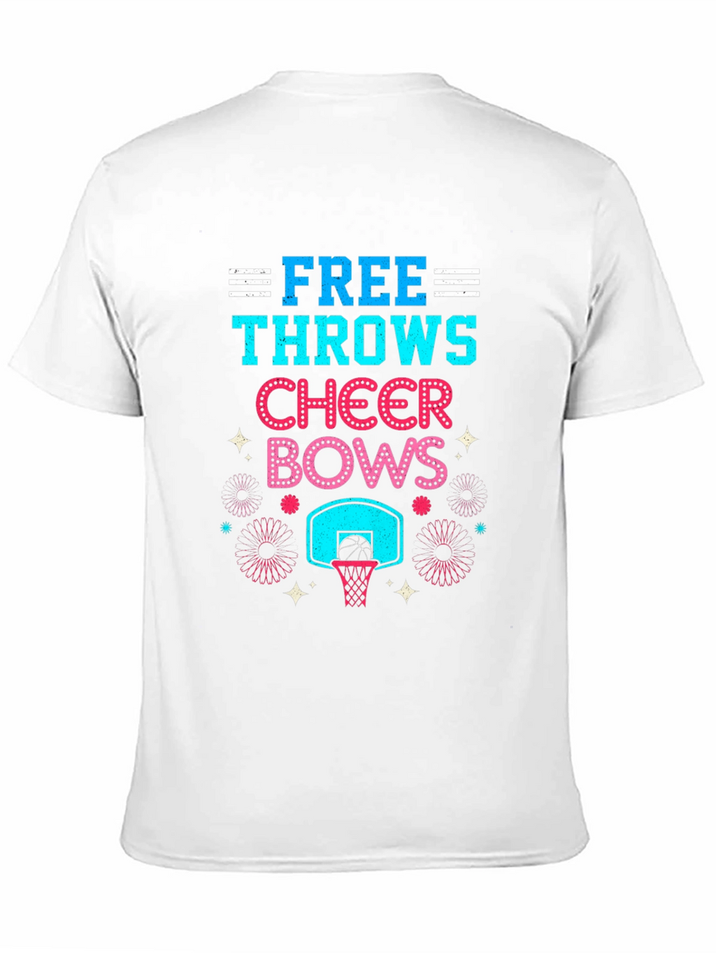 Free Throws Cheer Bows T-Shirt