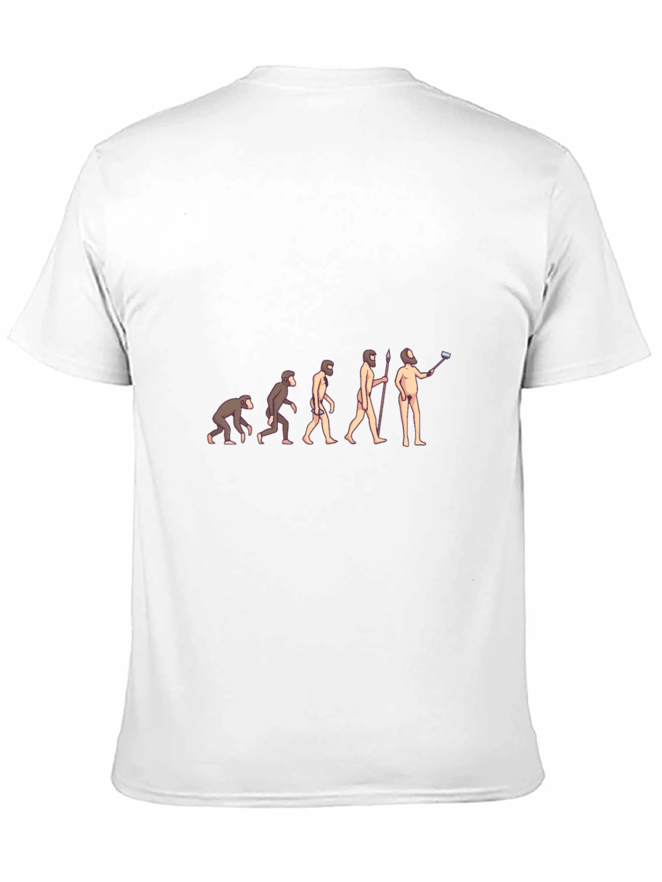 Evolution of the Selfie Black T-Shirt