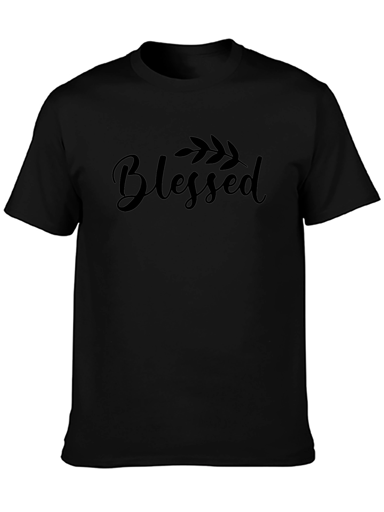 Blessed Script T-Shirt - Stylish & Comfortable