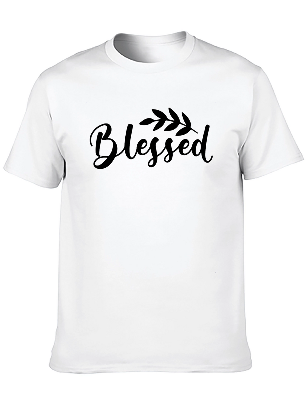 Blessed Script T-Shirt - Stylish & Comfortable