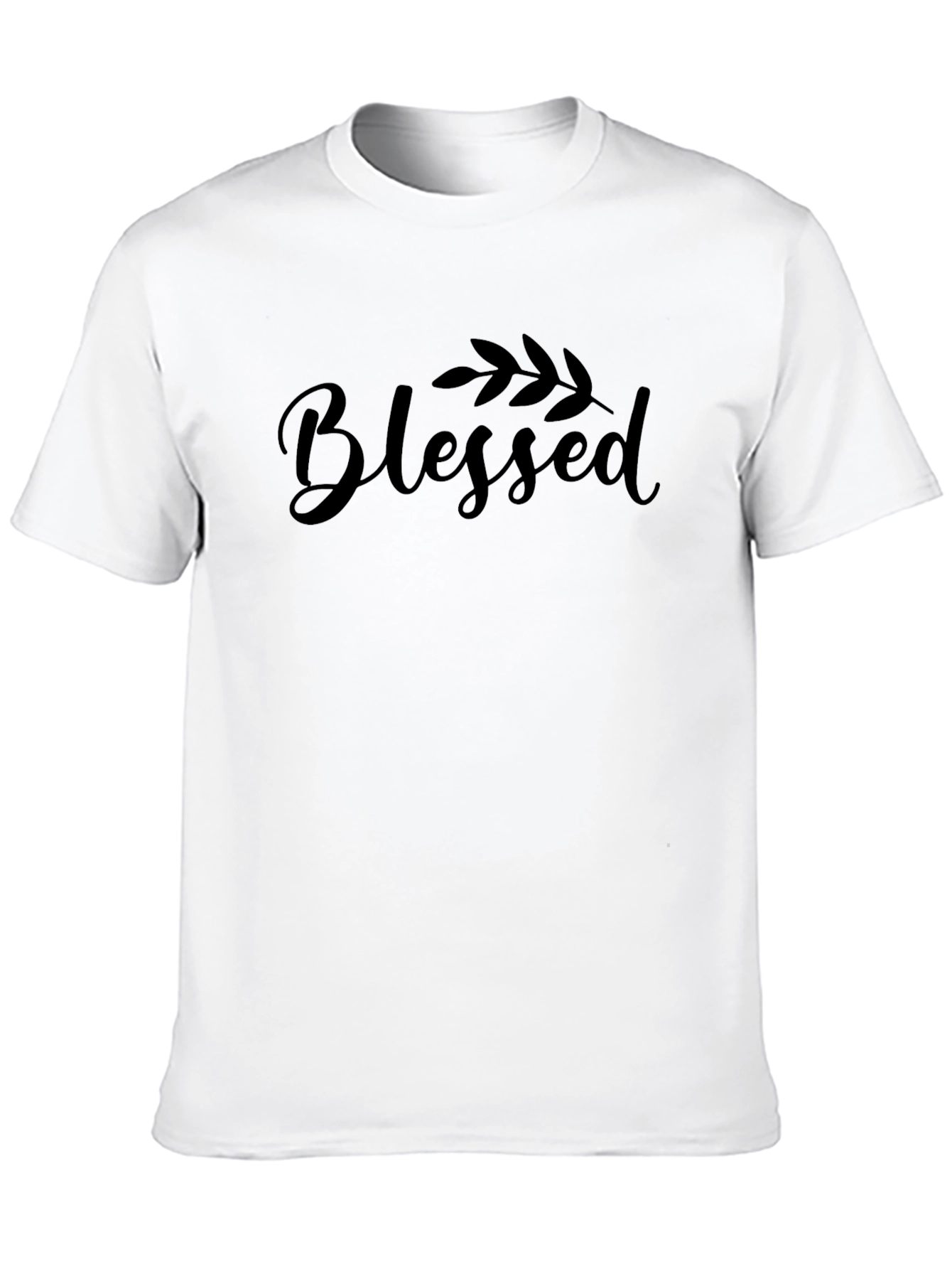 Blessed Script T-Shirt - Stylish & Comfortable